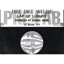 Dee Dee Wilde Lap Of Luxury USED VINYL 12INCH PROMO
