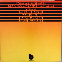 Cannonball Adderley / Miles Davis / Sam Jones / Hank Jones / Art Blakey Somethin' Else Vinyl LP USED
