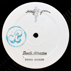 Family Attraction Disco Boogie USED VINYL 12INCH 45 RPM SINGLE LIMITED EDITION WHITE LABEL