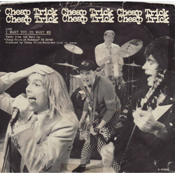 Cheap Trick I Want You To Want Me / Clock Strikes 10 USED VINYL 7INCH 45 RPM SINGLE STYRENE STEREO