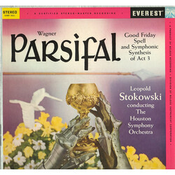 Richard Wagner / Leopold Stokowski / Houston Symphony Orchestra Parsifal - Good Friday Spell And Symphonic Synthesis Of Act 3 Vinyl LP USED