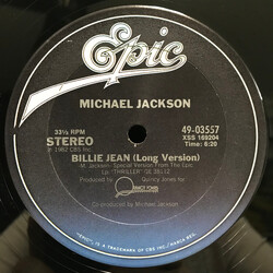 Michael Jackson Billie Jean VINYL 12" USED