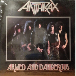 Anthrax Armed And Dangerous USED VINYL 12INCH 33 S RPM EP REPRESS