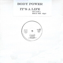 Body Power It's A Life USED VINYL 12INCH 45 RPM STEREO
