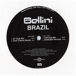 Bellini Brazil USED VINYL 12INCH PROMO