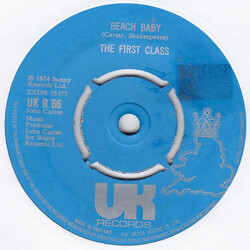 First Class (3) Beach Baby USED VINYL 7INCH 45 RPM SINGLE