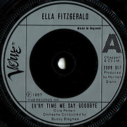 Ella Fitzgerald Ev'ry Time We Say Goodbye / Manhattan VINYL 7" USED