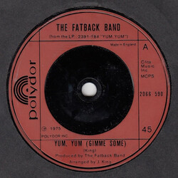The Fatback Band Yum, Yum (Gimme Some) VINYL 7" USED