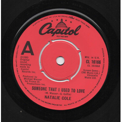 Natalie Cole Someone That I Used To Love Vinyl 7" USED