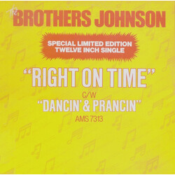 Brothers Johnson Right On Time / Dancin' & Prancin' USED VINYL 12INCH SINGLE 45 RPM LIMITED EDITION