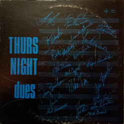 The Summer Jazz Band Thurs Night Dues Vinyl LP USED