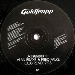 Goldfrapp Number 1 USED VINYL 12INCH PROMO