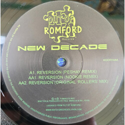 New Decade Reversion USED VINYL 12INCH 33 S RPM 45 RPM