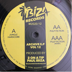 2 On A Tip Archive E.P Vol 12 USED VINYL 12INCH 45 RPM EP