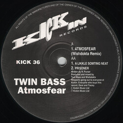 Twin Bass Atmosfear VINYL 12" USED