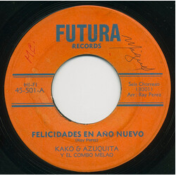Kako (2) / Camilo Azuquita / Azuquita Y Su Melao Felicidades En Año Nuevo / Mi Nuevo Jalaje USED VINYL 7INCH 45 RPM SINGLE