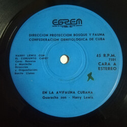Harry Lewis (26) / Conjunto Caney En La Avifauna Cubana USED VINYL 7INCH 45 RPM SINGLE