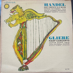 Jutta Zoff Harp Concerto In E Flat Major / Harp Concerto In B Flat Major Vinyl LP USED