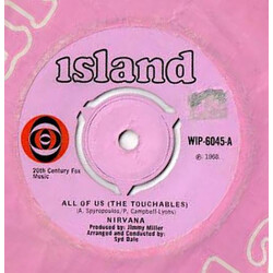 Nirvana UK All Of Us USED VINYL 7INCH 45 RPM SINGLE