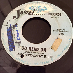 Jimmy Ellis (3) Go Head On / I'm Gonna Do It By Myself USED VINYL 7INCH 45 RPM SINGLE