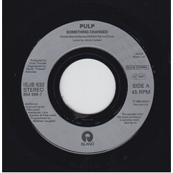 Pulp Something Changed USED VINYL 7INCH 45 RPM JUKEBOX
