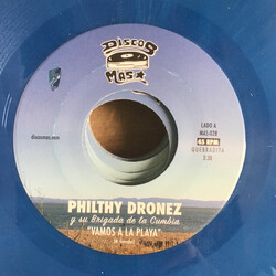 Philthy Dronez Vamos A La Playa USED VINYL 7INCH 45 RPM SINGLE
