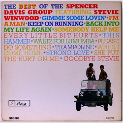 The Spencer Davis Group The Best Of The Spencer Davis Group Featuring Stevie Winwood Vinyl LP USED