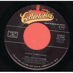 The Lemon Pipers Green Tambourine / Rice Is Nice USED VINYL 7INCH SINGLE 45 RPM REISSUE