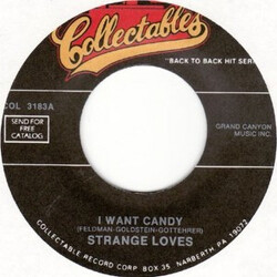 The Strangeloves / Small Faces I Want Candy / Itchycoo Park USED VINYL 7INCH 45 RPM
