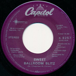 The Sweet Ballroom Blitz / Fox On The Run USED VINYL 7INCH 45 RPM REISSUE