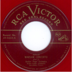 The Boston Pops Orchestra / Arthur Fiedler / Leo Litwin Warsaw Concerto USED VINYL 7INCH 45 RPM