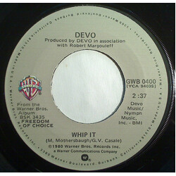 Devo Whip It / Girl U Want USED VINYL 7INCH 45 RPM SINGLE