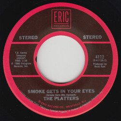 The Platters Smoke Gets In Your Eyes / Harbor Lights USED VINYL 7INCH 45 RPM STEREO