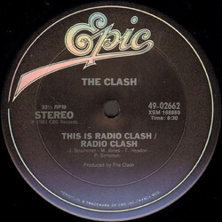 The Clash This Is Radio Clash VINYL 12" USED