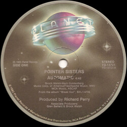 Pointer Sisters Automatic VINYL 12" USED