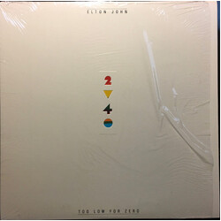Elton John Too Low For Zero Vinyl LP USED