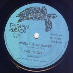 Wes McGhee Whisky Is My Driver / Texas # 1 USED VINYL 7INCH