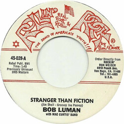 Bob Luman / Mac Curtis' Band Stranger Than Fiction USED VINYL 7INCH