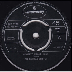 Sir Douglas Quintet Dynamite Woman USED VINYL 7INCH 45 RPM SINGLE MONO