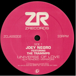 Joey Negro / The Trammps / The Sunburst Band Universe Of Love / Big Blow USED VINYL 12INCH 33 S RPM 45 RPM