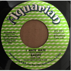 Razzy And The Neighborhood Kids I Hate Hate  VINYL 7" USED