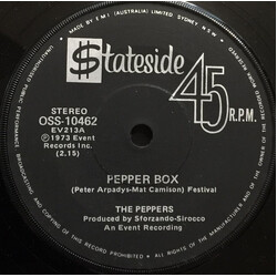 The Peppers Pepper Box USED VINYL 7INCH 45 RPM SINGLE