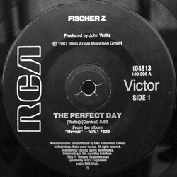 Fischer-Z The Perfect Day USED VINYL 7INCH SINGLE 45 RPM