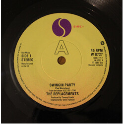 The Replacements Swingin Party USED VINYL 7INCH 45 RPM SINGLE STEREO