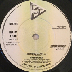 Spyro Gyra Morning Dance USED VINYL 7INCH 45 RPM