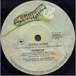 Cobbers Going Home USED VINYL 7INCH 45 RPM SINGLE
