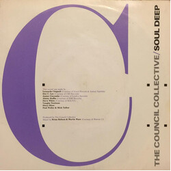 The Council Collective Soul Deep USED VINYL 7INCH 45 RPM SINGLE