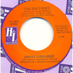 The Softones Sweet Dreamer USED VINYL 7INCH SINGLE