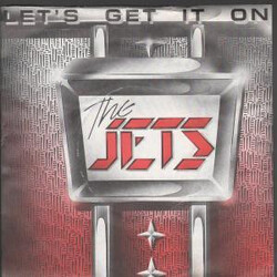 The Jets (2) Let's Get It On USED VINYL 7INCH SINGLE 45 RPM