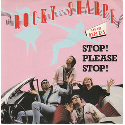Rocky Sharpe & The Replays Stop! Please Stop! USED VINYL 7INCH 45 RPM SINGLE